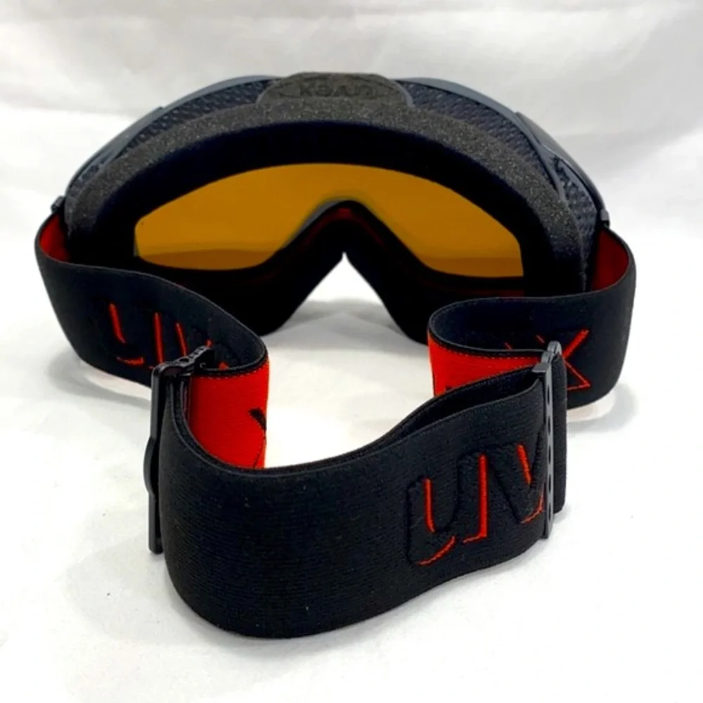 UVEX Uvision Super Pro Lite Mirror Silver Black Matt Goggles